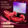 6 IN 1 Powerful Tongue Licking Vibrator Clitoral Stimulator Wearable Panties Vibrating Nipple Vagina Massager Adult Sex Toys Insert Dildo Masturbator