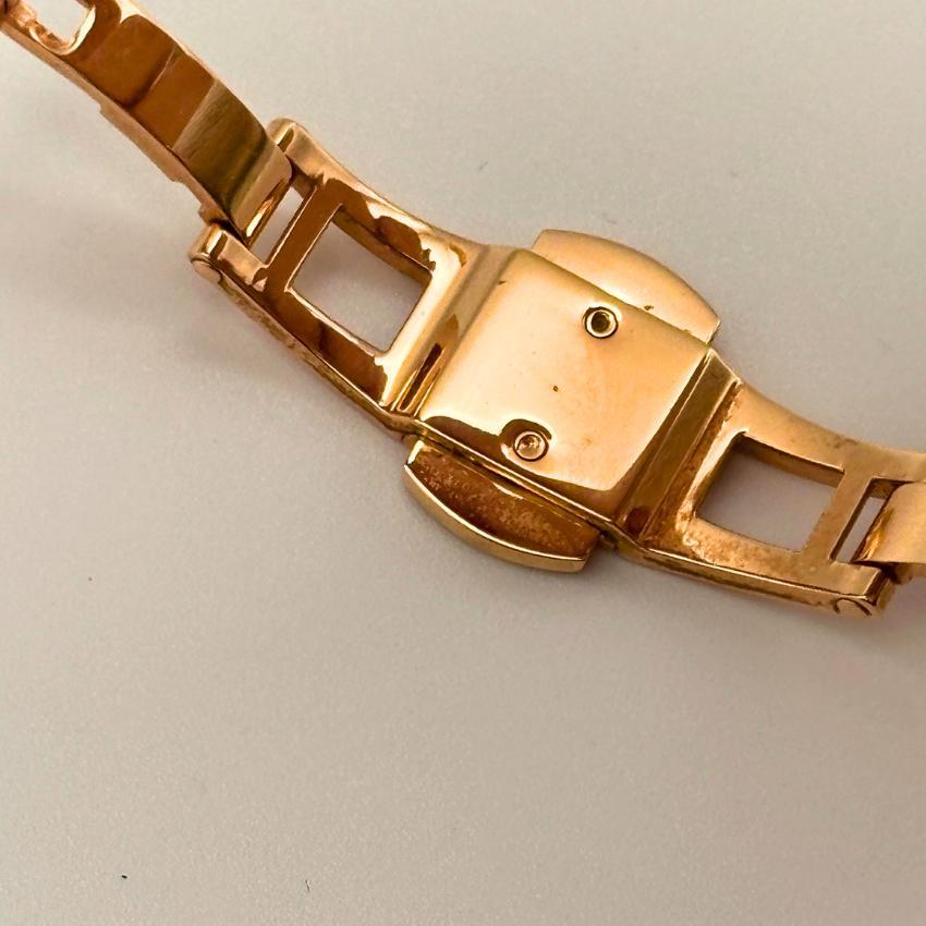 [USED] Working SEIKO Rukia Karite Diamond-Set Pink Gold Women's Watch
