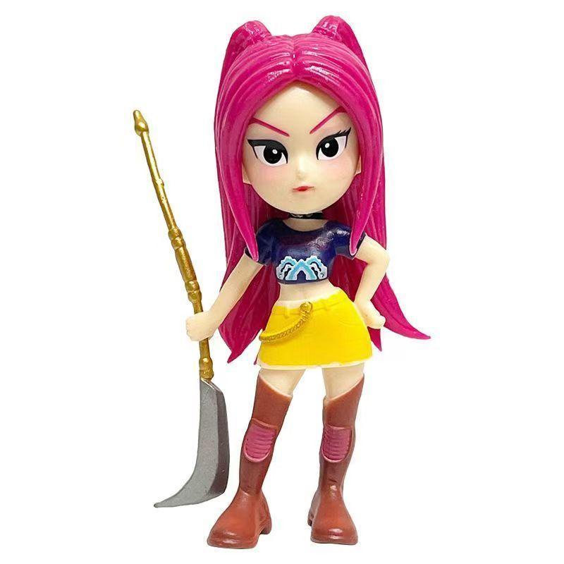 Kpop Demon Hunters Anime Figure Pvc Collectible Desk Decor For Fans