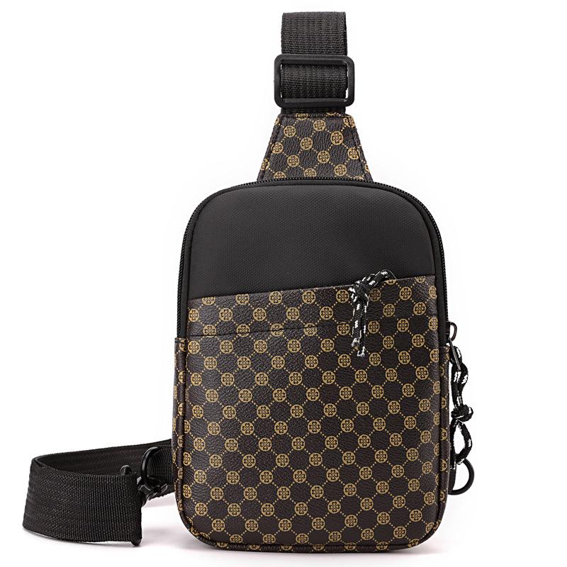 Unisex Waterproof PU Mini Sports Crossbody Bag - Phone & Essentials Carrier