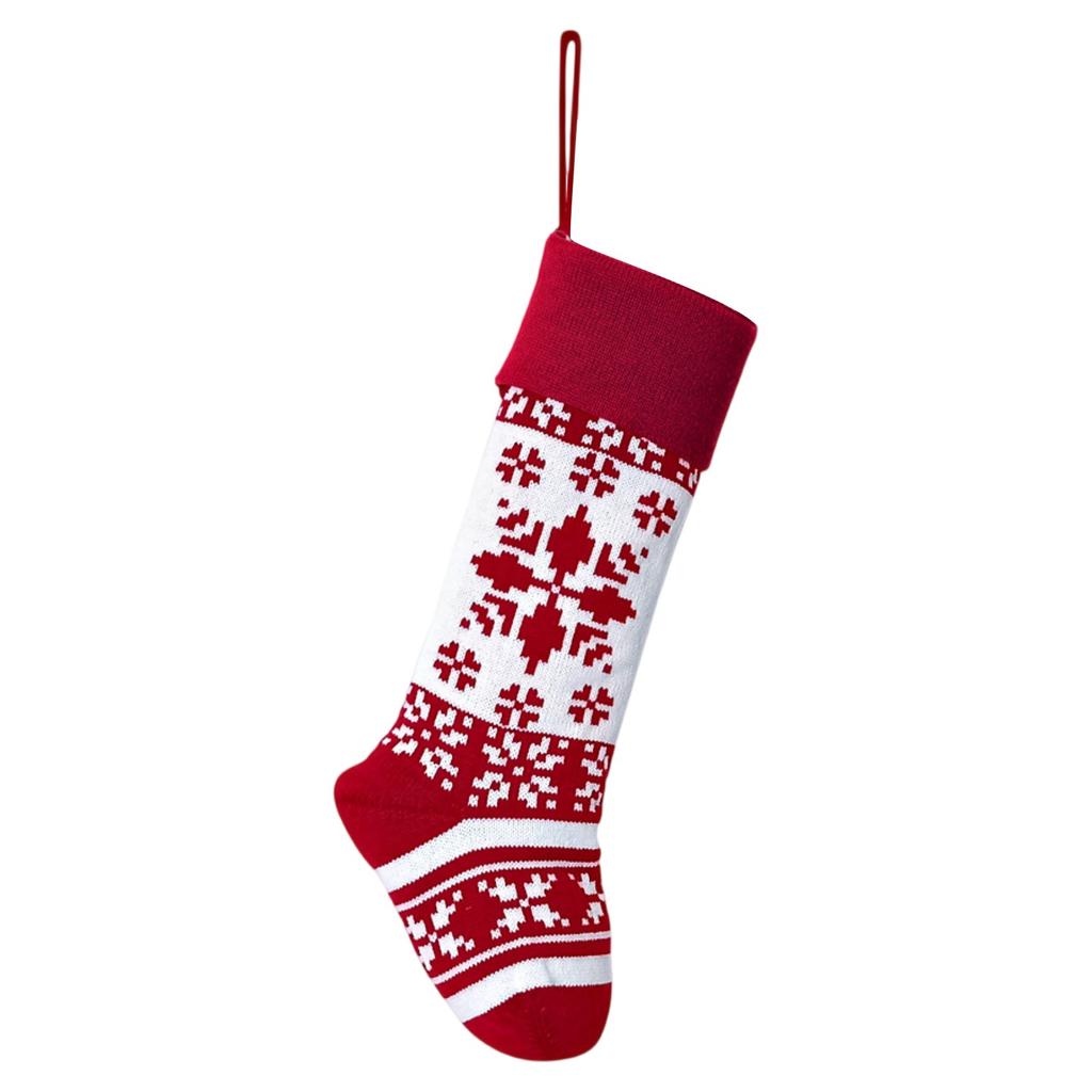 Weihnachtssocken Süßigkeitentüte Weihnachtsanhänger Geschenktüte