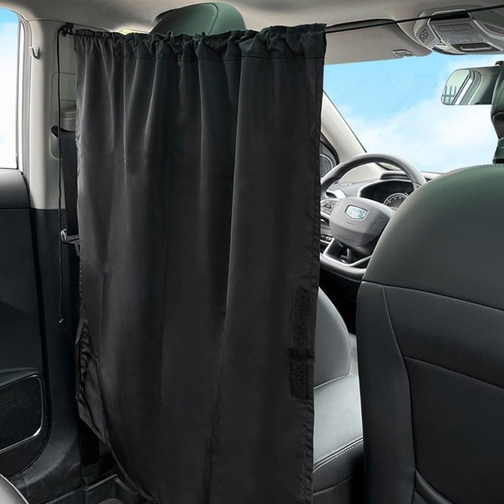 2PCS/set Front Rear Seat Divider Car Sunshades Uv Blocking Sun Shades Car Privacy Curtains Car Interior Supplies Universal