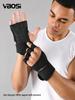 Non-Slip Gel Palm Fitness Gloves with Wrist Support and Anti-Blister Protection for Strength Training