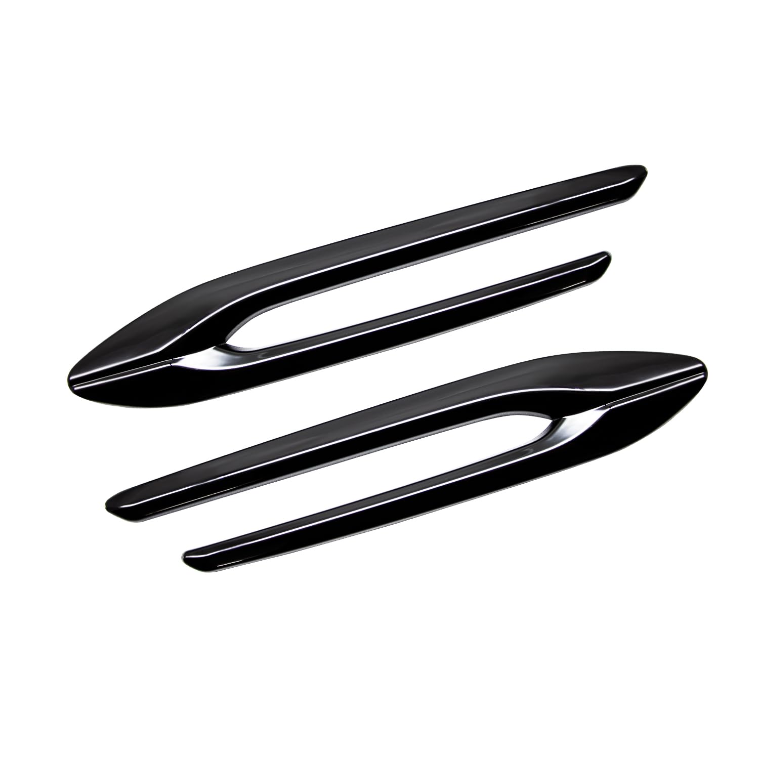 OKAYOHINN ABS Resin Fender Garnish Side Fender Cover Side Door Side Marker Trim for New Mazda CX 80KL 2024 2-Piece CX-80 (October onwards) [Piano