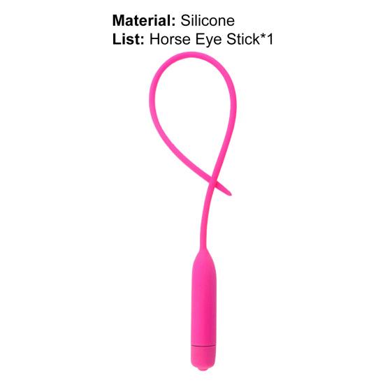 Harnröhrenröhrenstab, verlängerter ergonomischer Harnröhrendilatator aus Silikon, Stimulationsstopper für erwachsene Männer