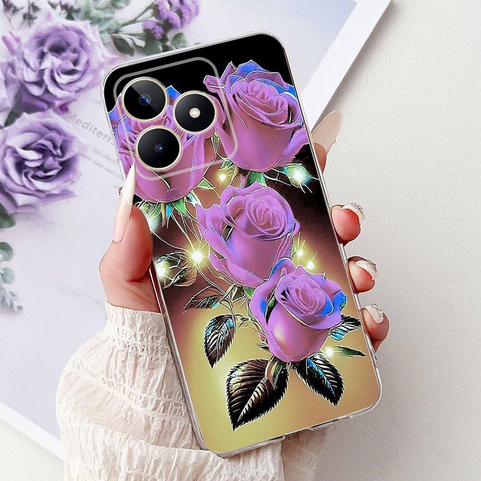 For Realme Note 50 Fashion Cool Pattern Phone Case For Realme Note50 RMX3834 Soft Silicone TPU Cases