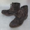 Vintage England Dainite Sohle Arbeitsstiefel Dunkelbraun 27.0-28.0(GEBRAUCHT)
