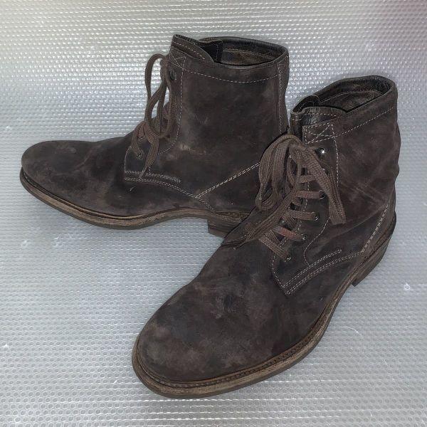 Vintage England Dainite Sohle Arbeitsstiefel Dunkelbraun 27.0-28.0(GEBRAUCHT)