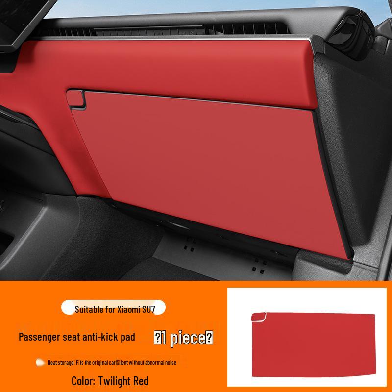 Xiaomi SU7 Glove Box Protective Anti-Kick Mat for Passenger Seat