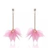 Bohemian Fashion Creative Multilayer Petal Flower Earrings Women Statement Personality Tassel Earrings Jewelry for Women 2022