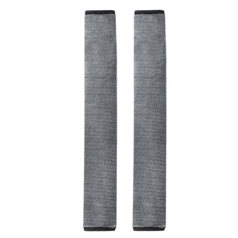 Oddychający pokrowiec na pas bezpieczeństwa do samochodów osobowych i ciężarowych: Ochraniacz na ramię z pluszu, 27x50 CM, zapobiegający usztywnieniu i zużyciu, ciepły i wygodny.