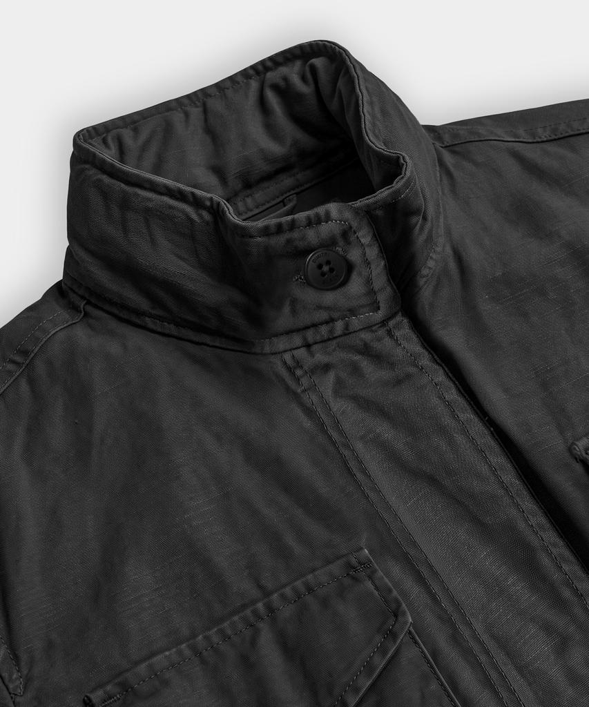 EUGGEN M-65 Oversized Field Jacket_Black