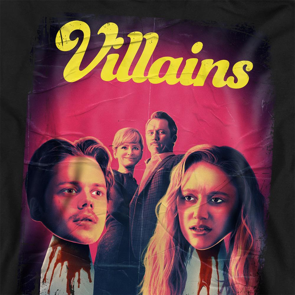 Villains Unisex Adult Poster Sweatshirt