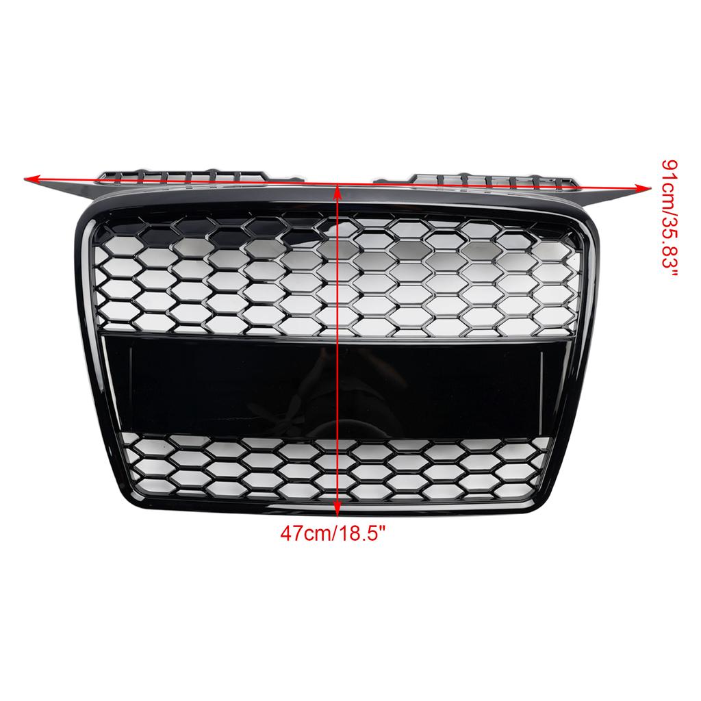 RS3 Style Front Bumper Grill Grille Fit A3 8P 2004-2008 8P4853651A