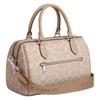 Coach Rowan 25 Zipper Closure Detachable Shoulder Strap Coated Canvas Shoulder Crossbody Tote Bag Medium Women Handbags CW376-SVPWH