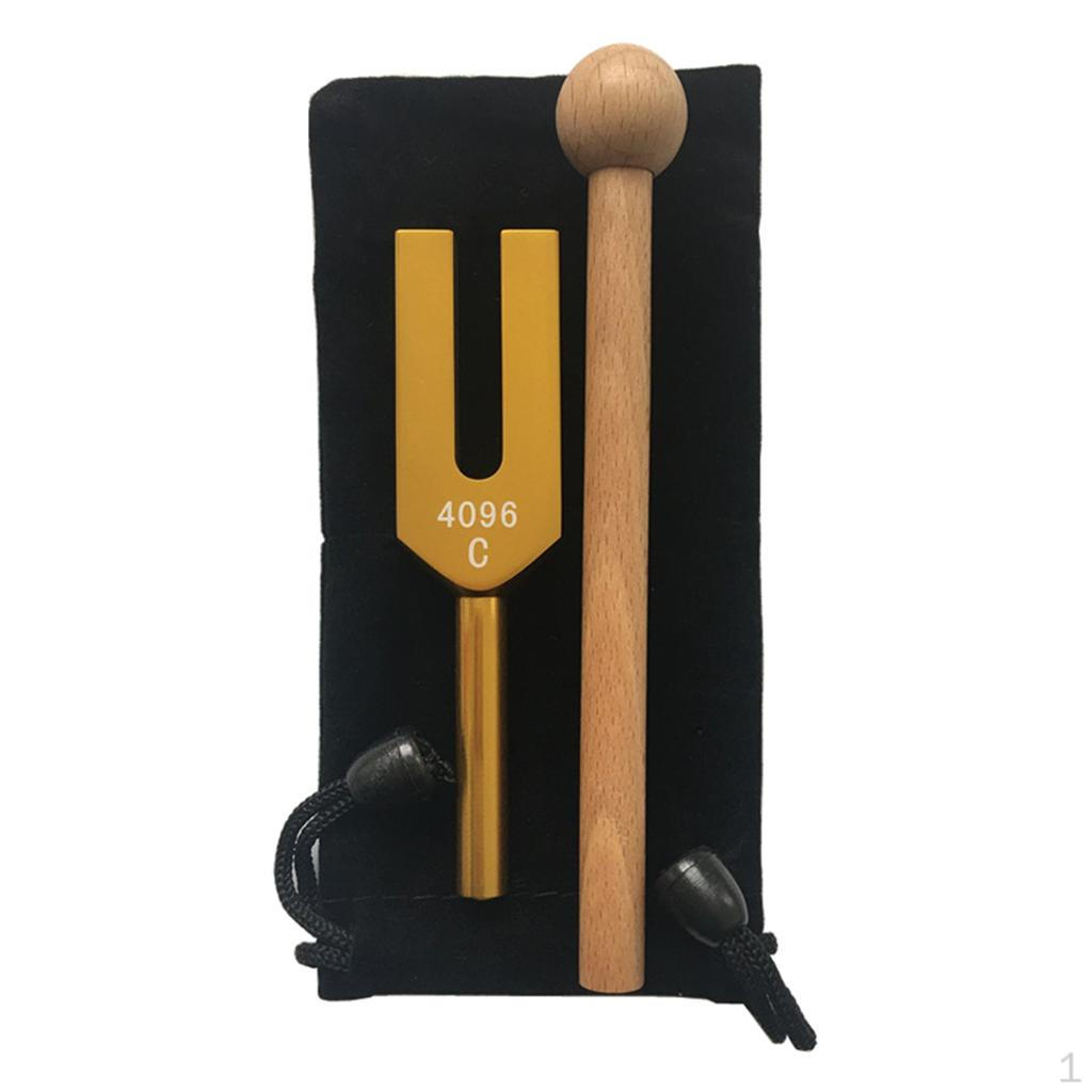 Aluminum Alloy Tuning Fork With Hammer For