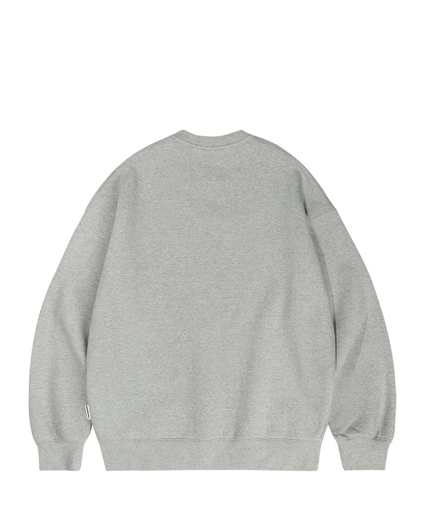 GAINSBORO Digital Logo Sweatshirt_Melange Grey
