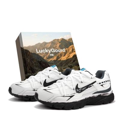 Initiator Abrasion Resistant Breathable Low Top Running Shoes Men's Gray White DZ2776-141(Team900--SBOX)