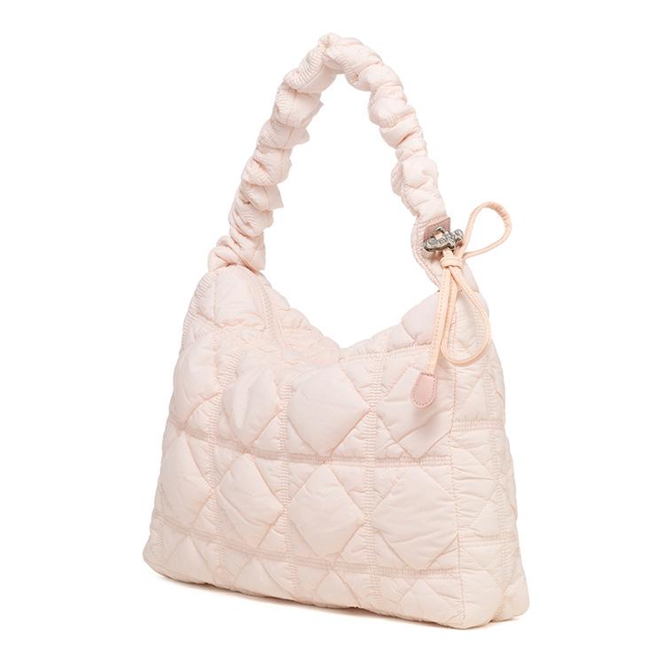 New CARLYN Nylon Crossbody Bag Shoulder Bag Regular Women's Peach Pink H74103020PE