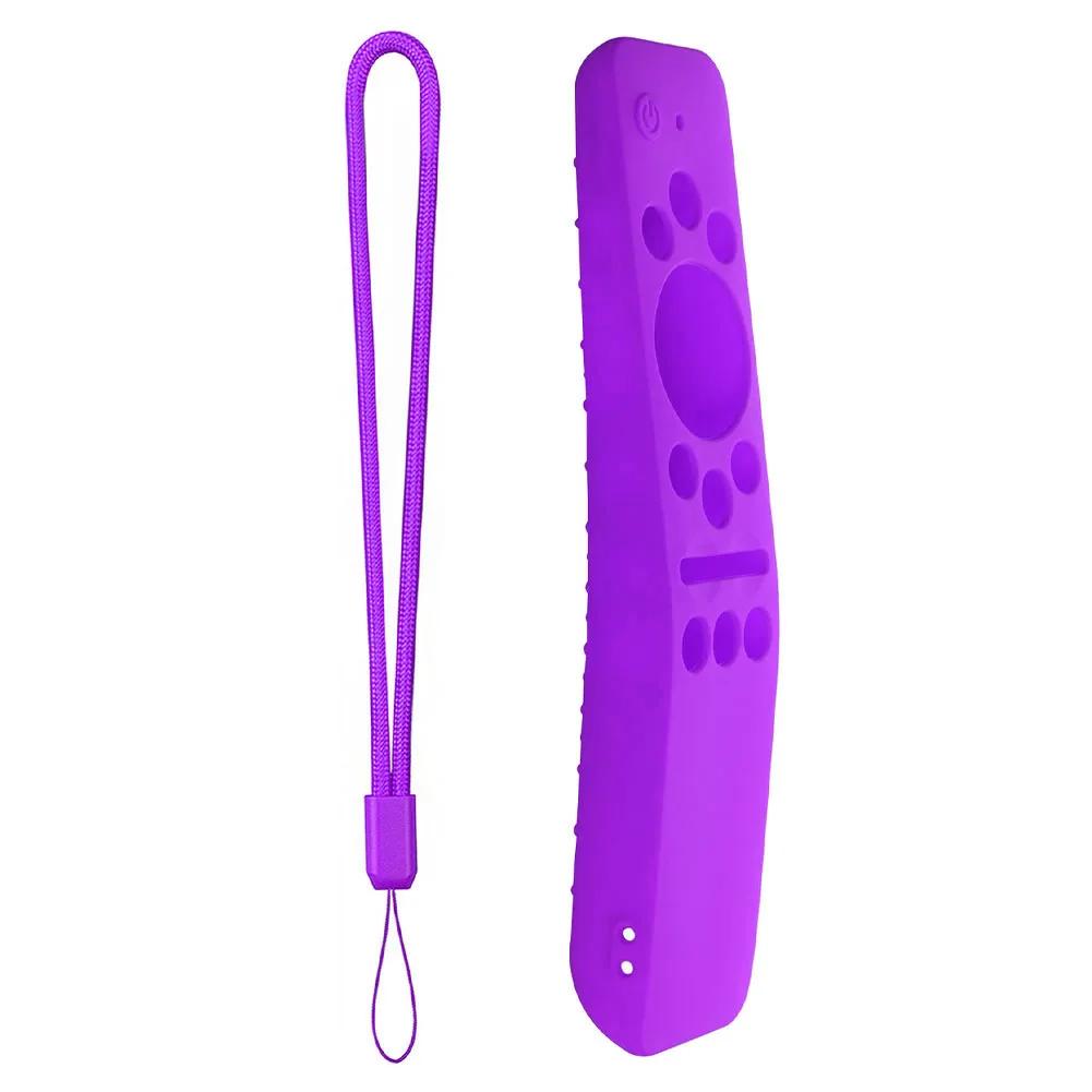 Soft Silicone Protective Sleeves with Lanyard All Inclusive Remote Control Cover Case Replacement for SAMSUNG BN59-01310A 01312A