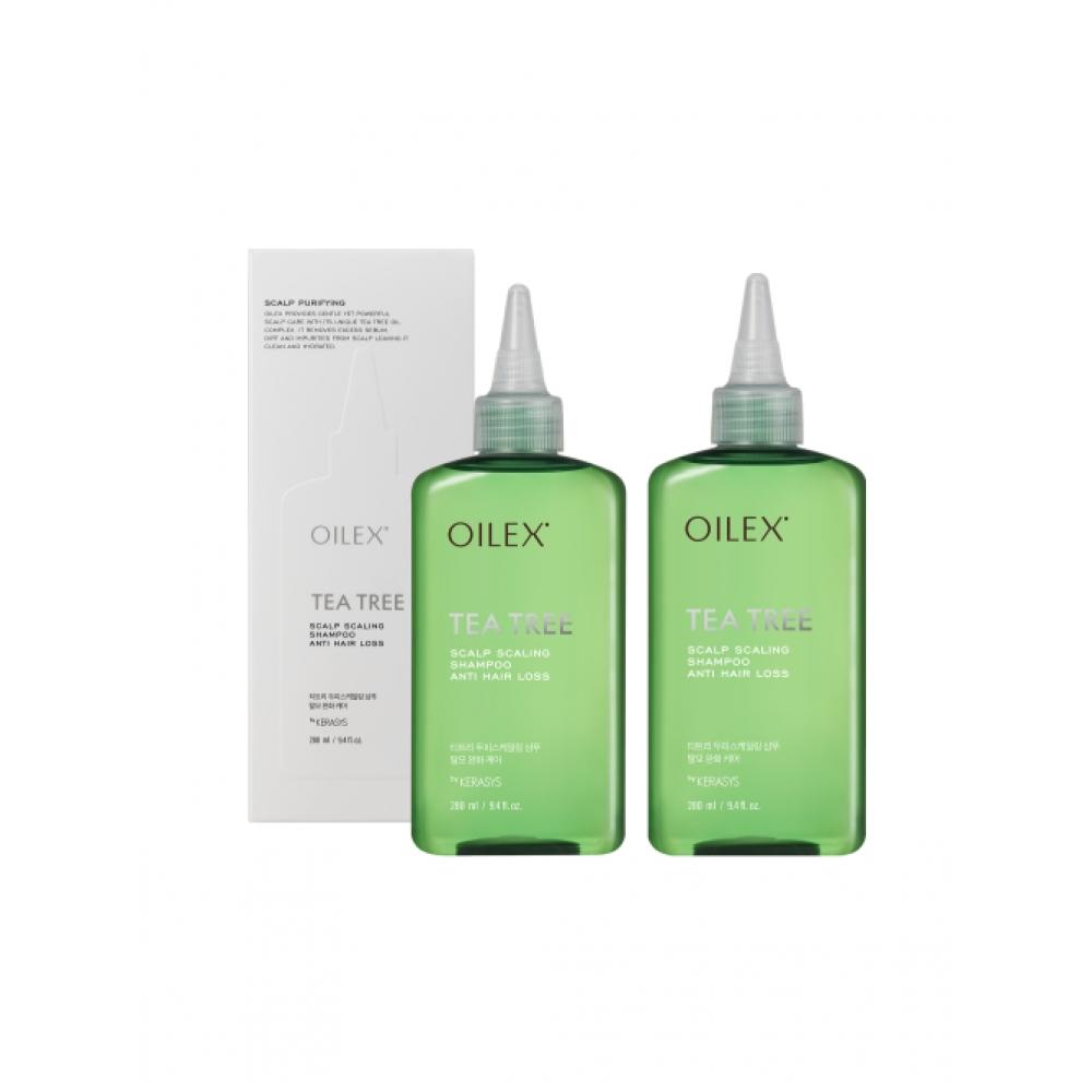 Kerasys Olex Tea Tree Scaling Shampoo  280 Ml  2 Pack NONE