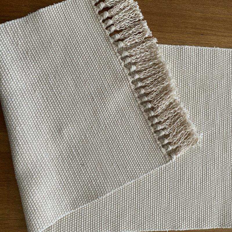 Хлопково-льняная дорожка для стола — фото 6