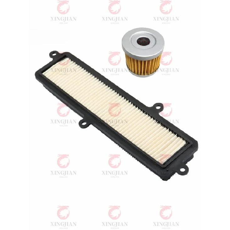 Scooter Engine Intake Cleaner Oil Filter For SUZUKI UH200 UH200Burgman 2005-2021 UH125 Burgman 2007-2022 Air Filter