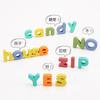 Wooden Upper Lowercase Letter Color Matching Cognitive Puzzle Early Educational Toy For Children