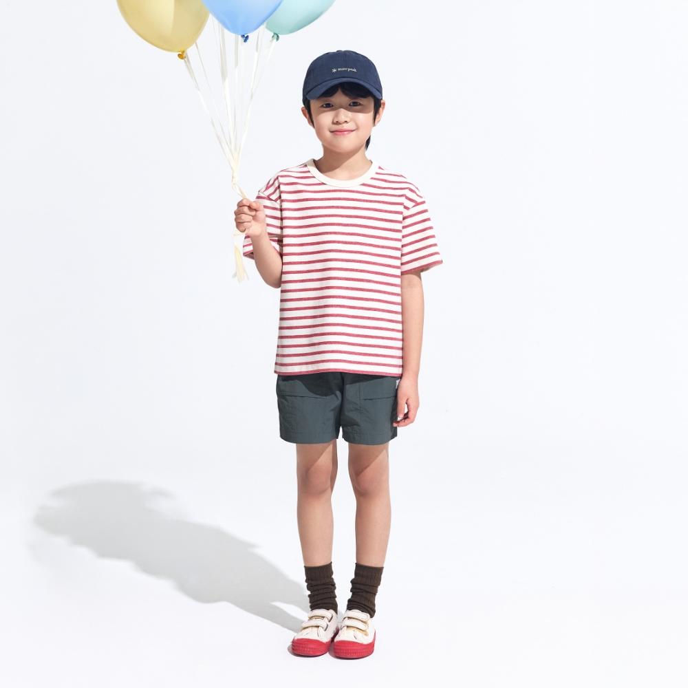 [Snowpeak] Kids Taslan Shorts Urban Green (S26MKLHP85)