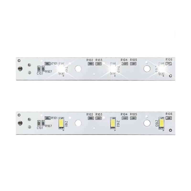 2pcs Refrigerator LED Light Board for WR55X26671 AP6035586 4468532 EAP11767930 PS11767930 CZS22MSKEHSS Easy Installation