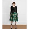 2022 Women Elegant Fashion Flower Embroidery Hollow Out Lace Skirts Womens Casual Sexy Skirt Party Black Skirt