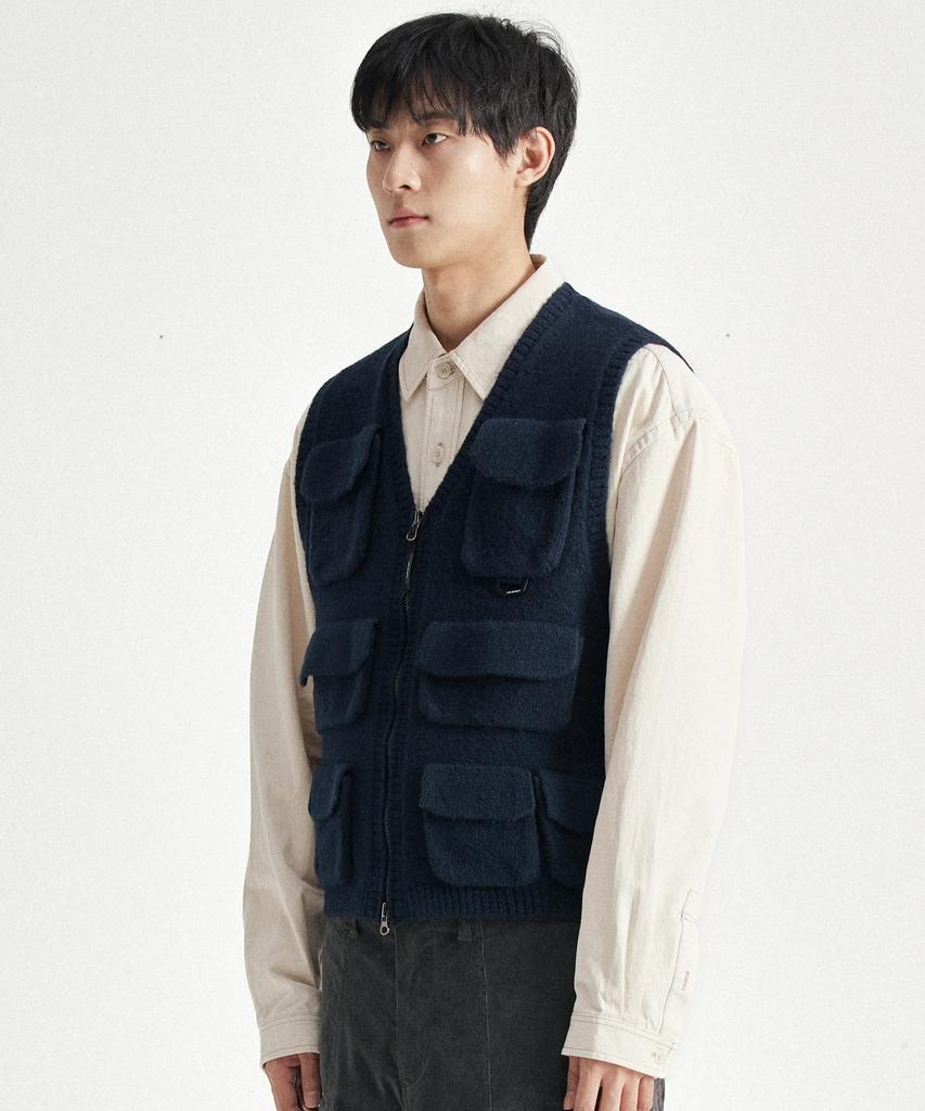 Helement Brighton Knit Vest (Navy)