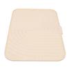 Silicone Dish Drying Mat with Slope Drain Design Non Slip Sink Dish Drying Rack Mat for Kitchen Counter