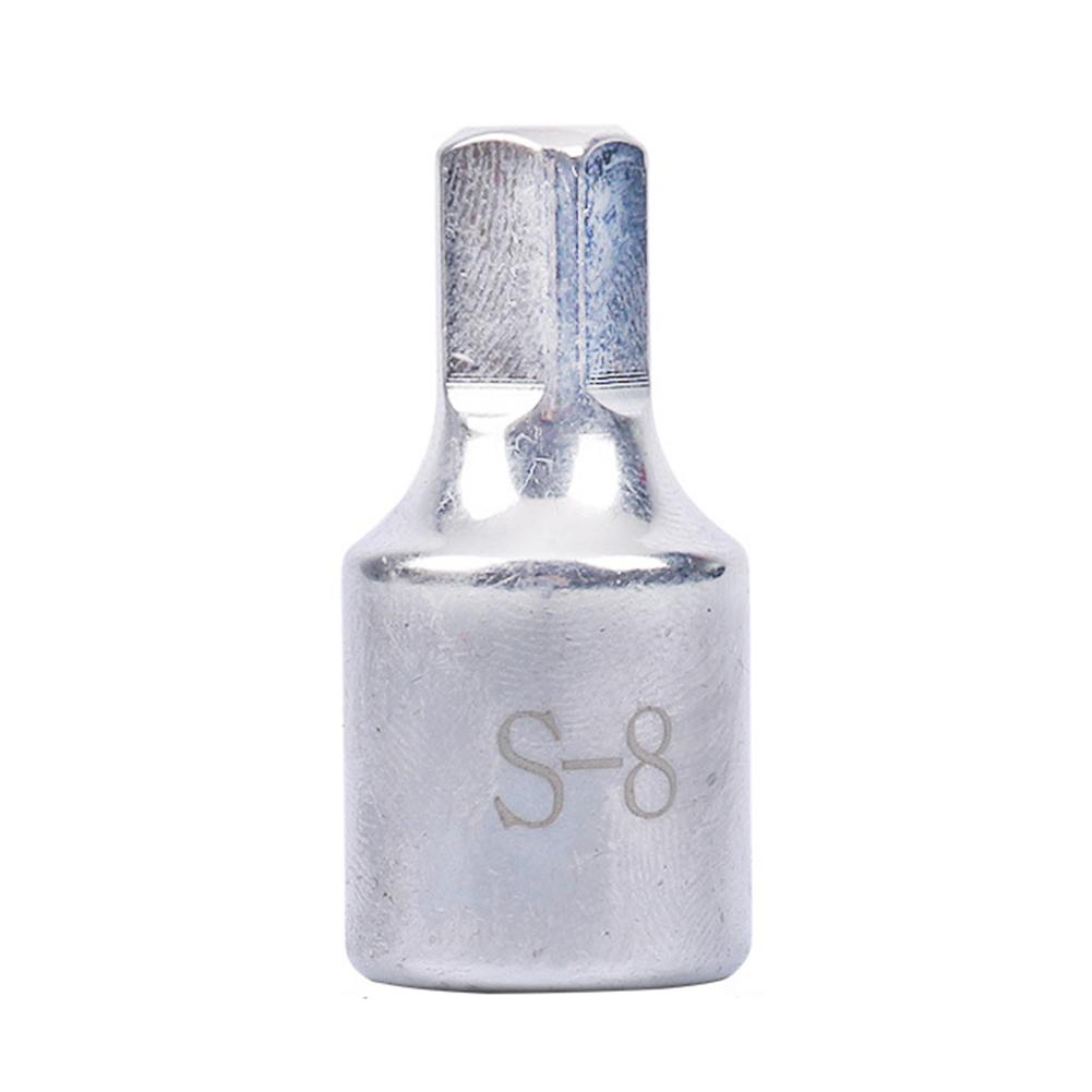 1Pcs 8mm Square Oil Sump Drain Plug Key Tool Remover Fit For Renault Peugeot Oil Pan Drain Screw Disassembly Tool