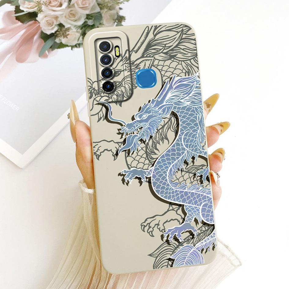 For Infinix Note 7 Lite Case X656 Popular Floral TPU Cover Soft Silicone Phone Cases For Infinix Hot 9 Pro Funda Hot9 Play Shell