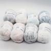 6-Pack Soft Cashmere Wool Acrylic Blend Yarn (50g/280m Per Skein) Multi-Color for Knitting & Crocheting Sweaters 3.5-4.5mm Needle/Hook Handmade Yarn