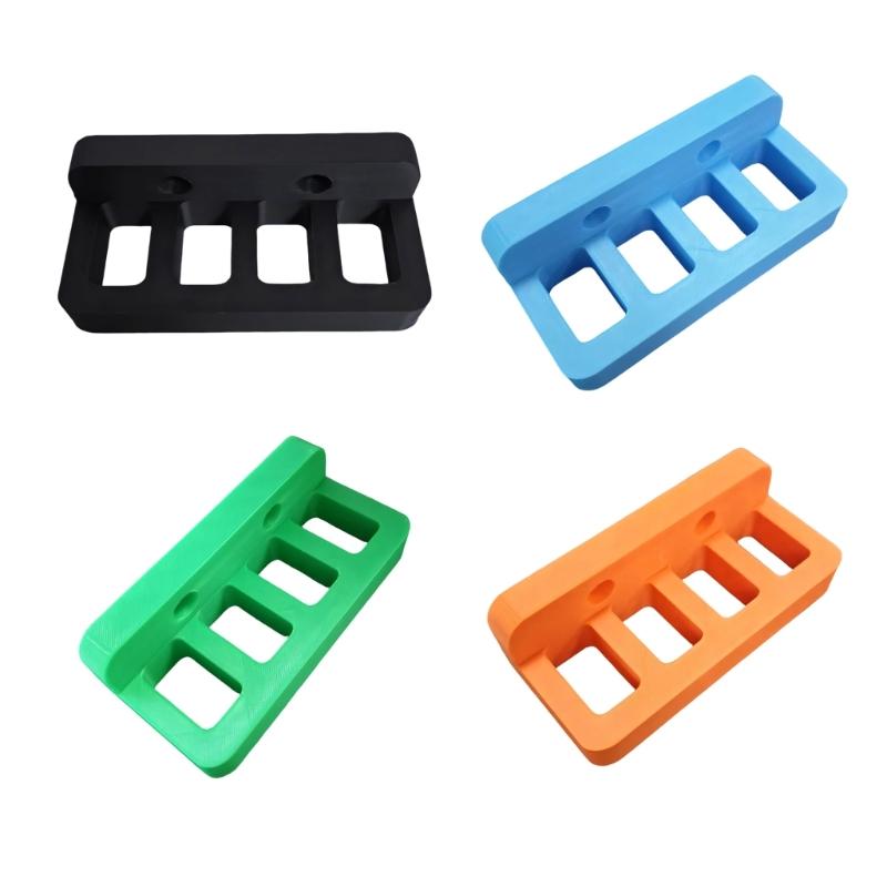 Decorative Multicolor Plastic Mounting Shelf Wall-Mounted Tool Organizer Screwdriver Holder Storage Solution