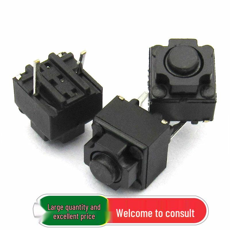 

TELESKY 6x6x7.3mm Two-Pin Tactile Momentary Micro Switch (10-Pack)
