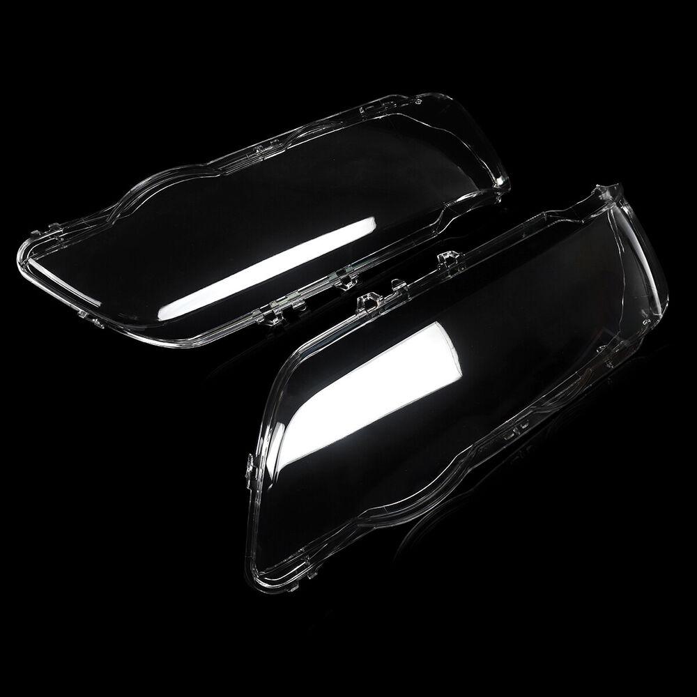 For BMW X5 E53 1999 2000 2001 2002 2003 Left/Right Side Headlight Lens Cover Car Transparent Lampshade Headlamp Glass Lamp Shell