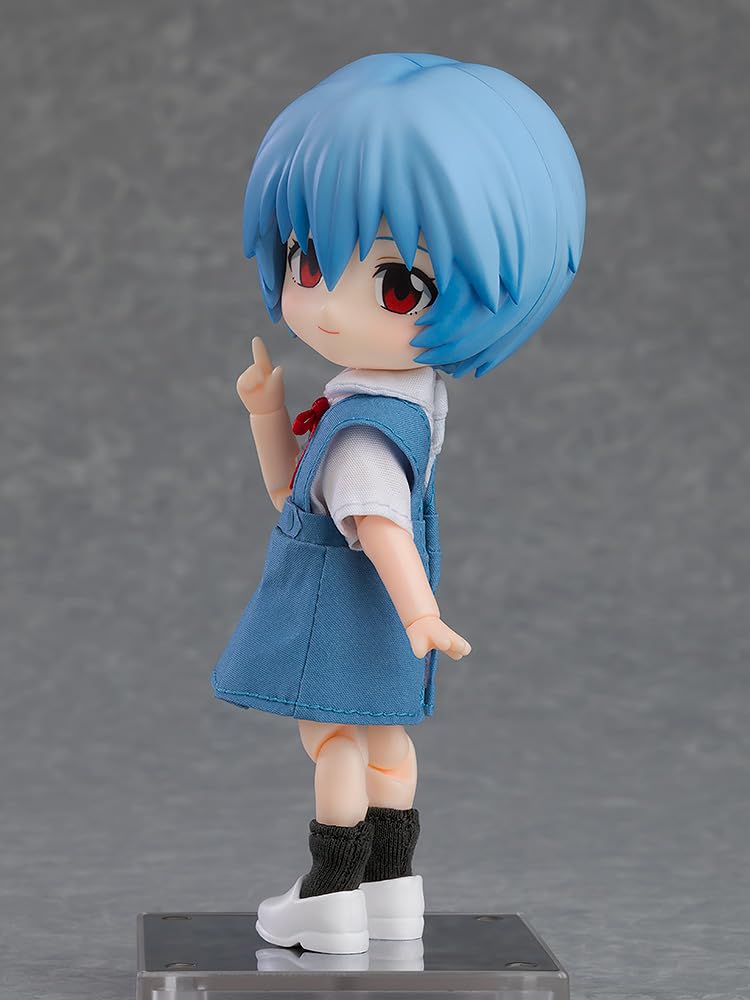 Nendoroid Doll Rebuild of Evangelion Rei Ayanami Plastic Painted Movable Figure Non-scale