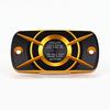 Daytona PREMIUM ZONE Motorcycle Master Cylinder Cap Square Honda-A Gold 98272