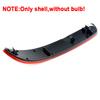 2PCS For BMW E70 X5 2007 2008 2009 2010 Smoked/RED Rear Bumper Reflector Brake Light shell cover housing without bulb