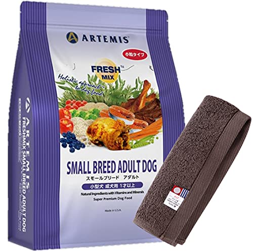 

Fresh Mix для взрослых собак мелких пород, 3 кг [Оригинальный набор полотенец для рук Имабари от Inuomoi] [Цвет полотенца: Мокка] [Аутентичный]