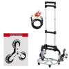 Six-Wheel Folding Stair-Climbing Hand Truck and Portable Cart