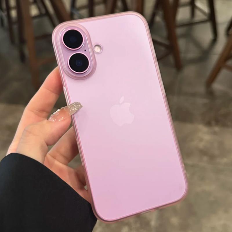 

Прозрачный матовый жесткий пластиковый чехол для телефона iPhone 16 15 14 13 12 Pro Max Plus, прозрачный противоударный полный защитный чехол For iPhone 16&PC