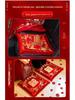 Double Happiness Wedding Tea Ceremony Red Kneeling Cushion Set