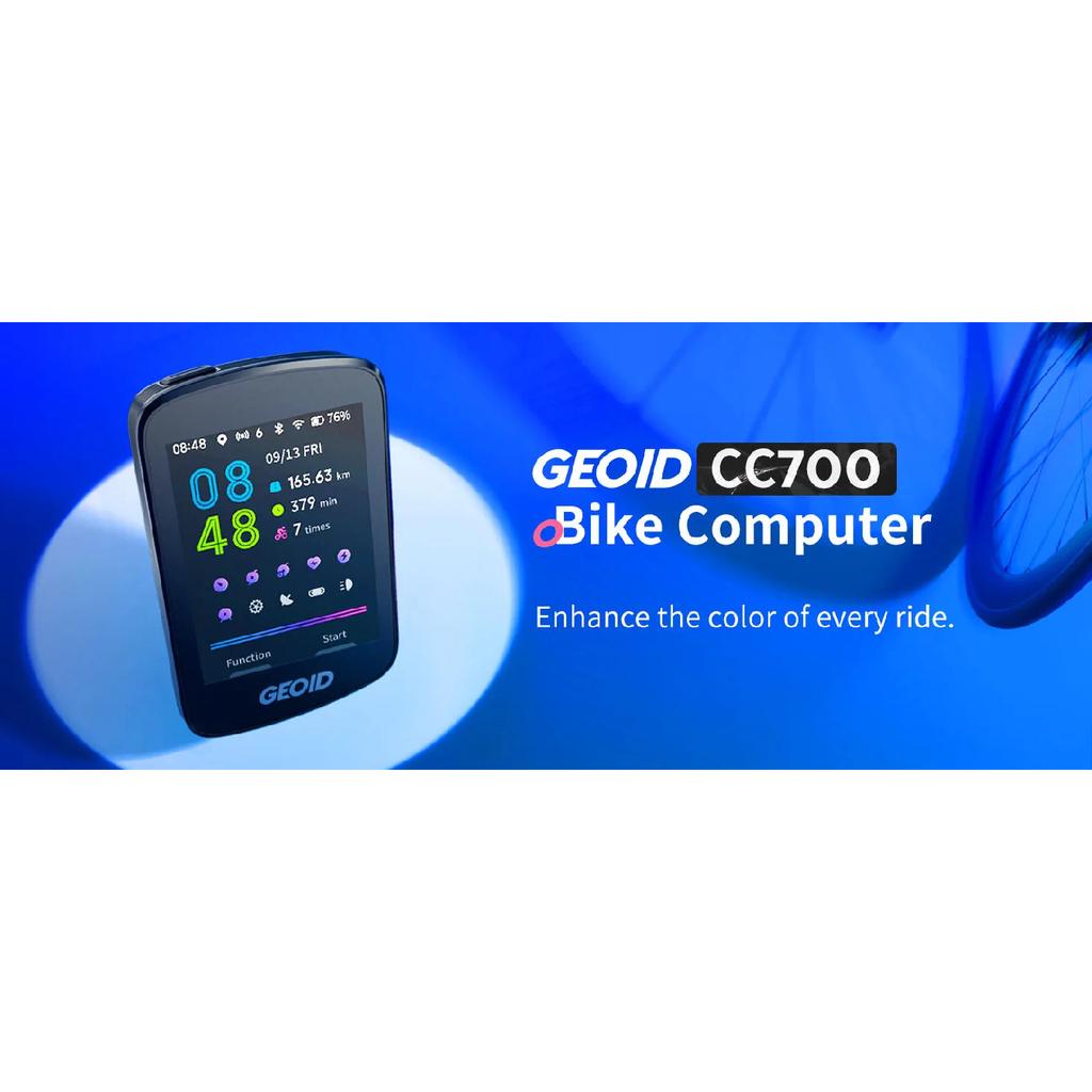 GEOID GPS Bike Computer Smart Navigation Color Screen Odometer Wireless ANT+ WIFI Cycling Speedometer
