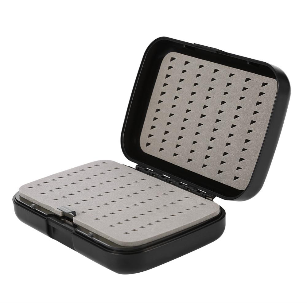 Double-Layer Fly Fishing Box Double Sided Bait Lure Box Durable Fishing Tackle Box  Fly Fishing