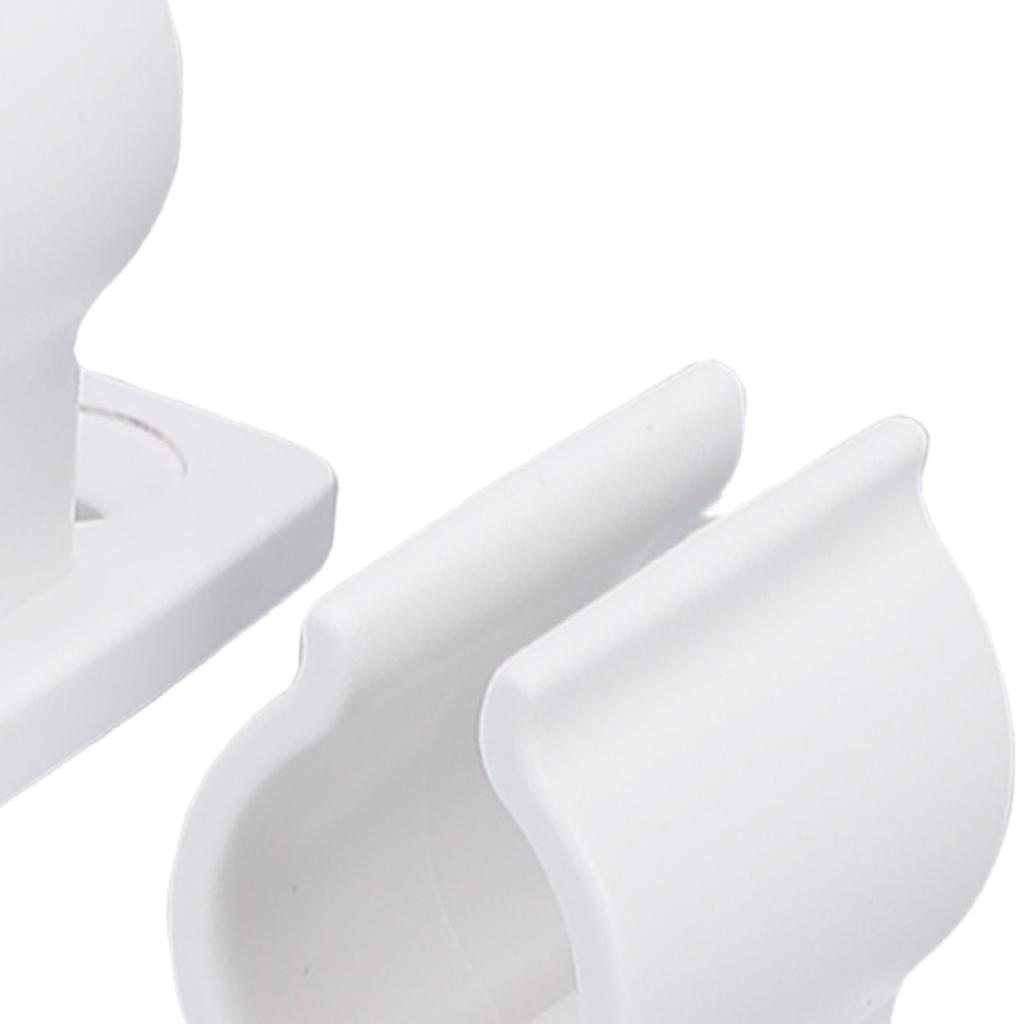 2pcs RV Awning Crank Holder Clip Plastic Awning Crank Rod Wall Mount Bracket for RV Camping Trailer Motorhome