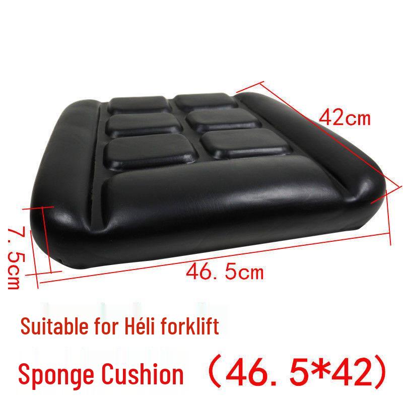 Universal Forklift Seat Cushion - Thickened, Durable Sponge for Loader/Modified Forklift